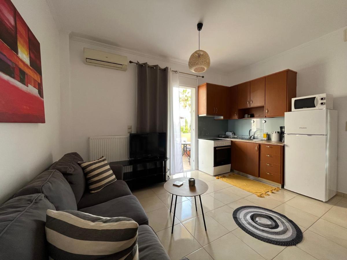 Seaside Cozy Apartment Agia  Bagian luar foto
